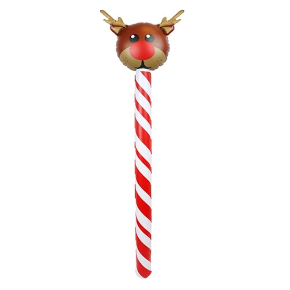 Reindeer Christmas Inflatable Stick 118cm