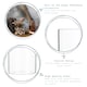 image 2 of Argon Tableware Scandi Storage Jars - No Lids - 550ml - Pack of 3