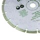 image 2 of 230mm 9" 3mm Turbo Diamond Ceramic Tile Cutting Disc for Angle Grinders 2pk