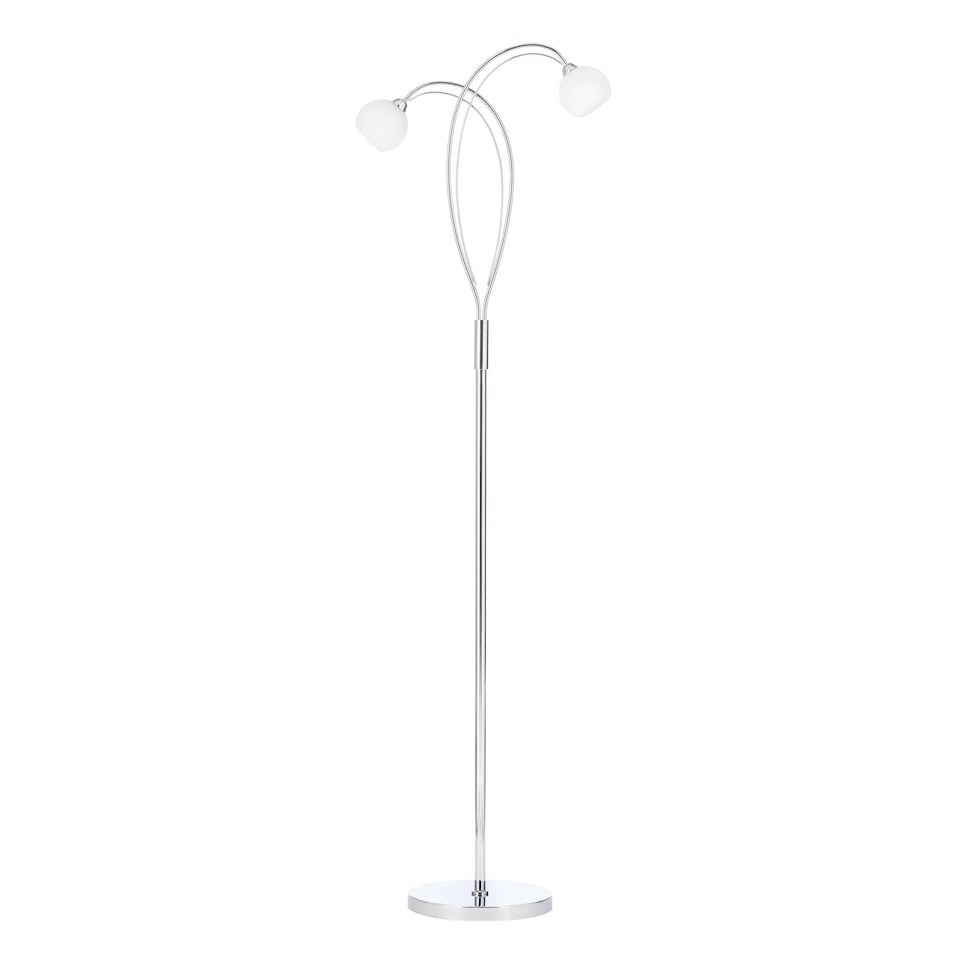 image 1 of BHS Soni Floor Lamp | Silver | Chrome | 1