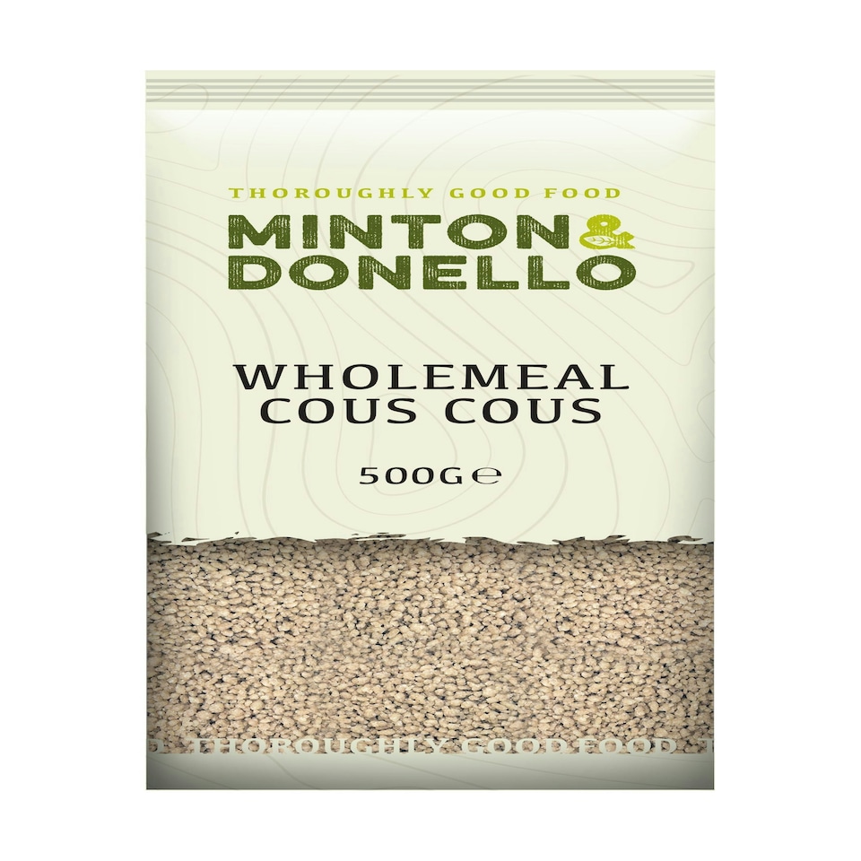 image 1 of Minton & Donello Wholemeal Cous Cous 6 x 500g