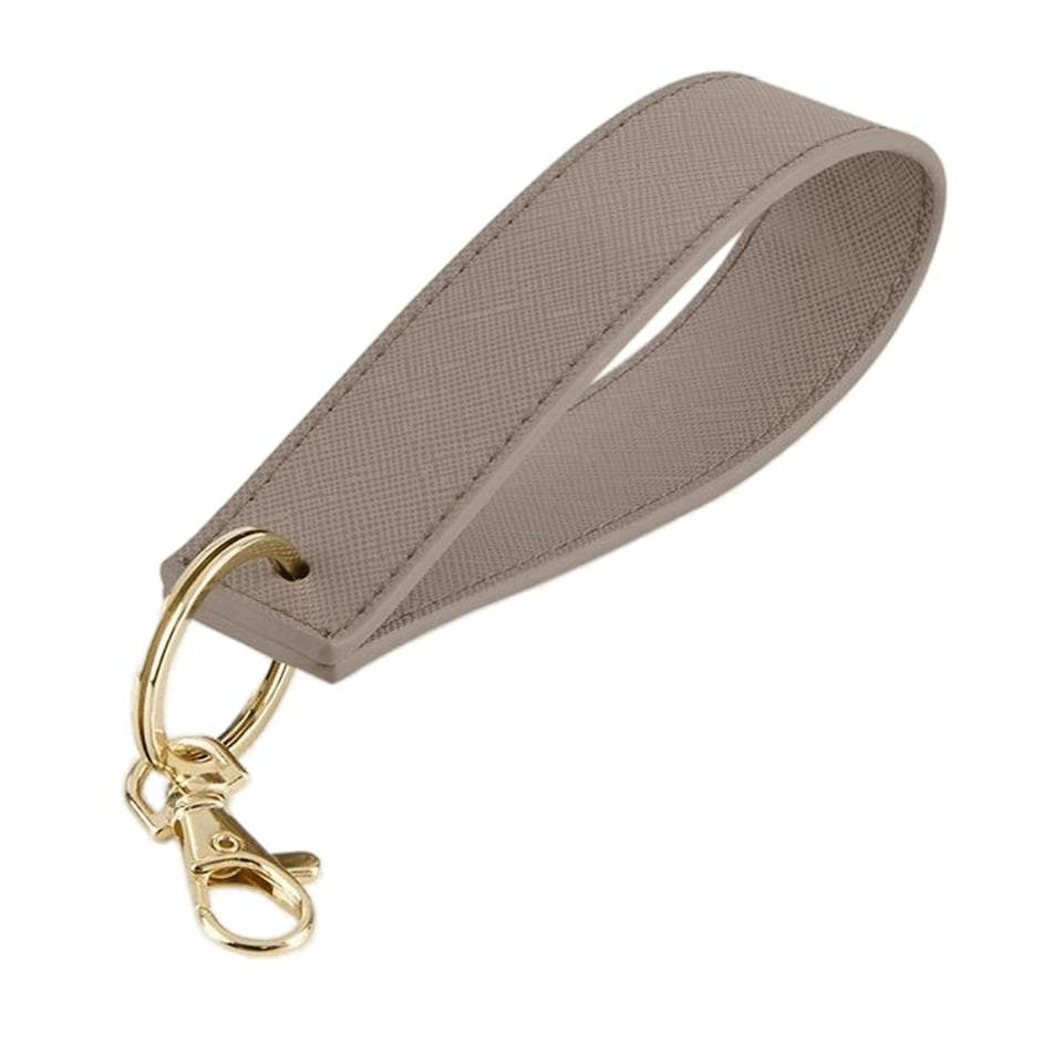 image 1 of Bagbase Wristlet Keyring - Taupe - One Size