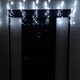image 2 of 4.8m Multi Function Frosted White LED Cluster Curtain Lights Christmas Decorations with Timer
