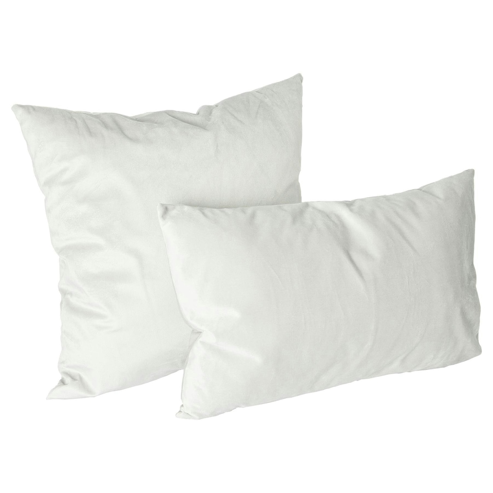 image 1 of Nicola Spring Rectangle Velvet Cushion - 60cm x 40cm - Cream Cream