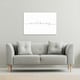 image 2 of Text Wellbeing (Canvas Print) 114 x 77 x 4cm