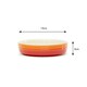 image 4 of Scruffs Ceramic Ombre Pet Saucer 13cm | Orange | 1