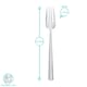 image 3 of Argon Tableware Tondo Stainless Steel Dinner Forks - 21.5cm - Pack of 24 | Silver | Silver