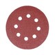 image 1 of Timco - Random Orbital Sanding Discs - 120 Grit - Red (Size 125mm - 5 Pieces)