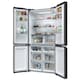 image 4 of Haier HCR39F19ENPT - Slate Black American Fridge Freezer - 651L - 4 Star Energy Rating- E rated