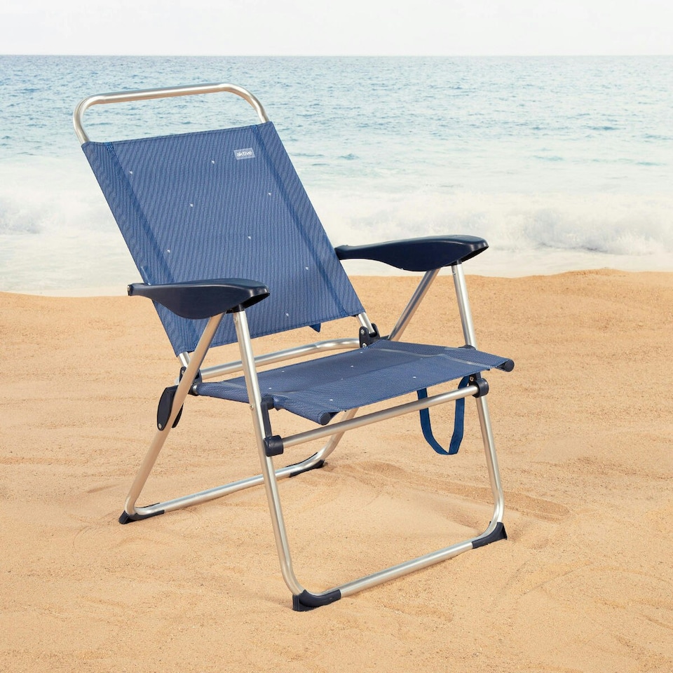 image 1 of Beach Chair Aktive 48 x 100 x 60 cm (2 Units) N/A