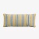 image 1 of Sanderson Enys Garden Cushion Indigo & Ochre 70X30cm