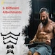 image 2 of Strongology POWERPULL Lat Bar Pull Down Bar Attachments, Workout Accessory for Gym, Fitness, Cable Weightlifting Use, Strength Training Arms, Back, Shoulders