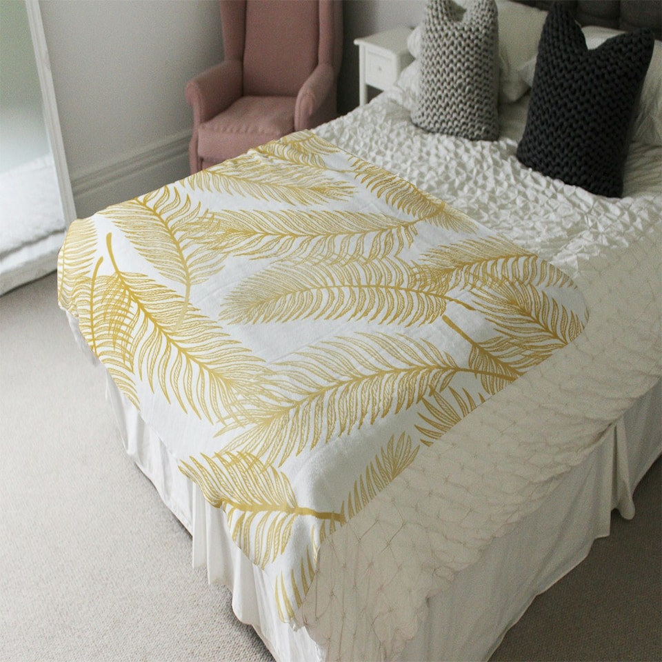 image 1 of Golden Leaves (Blanket)