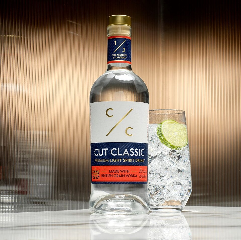 image 1 of Cut Classic Mid-Strength British Vodka (6 x 70cl)