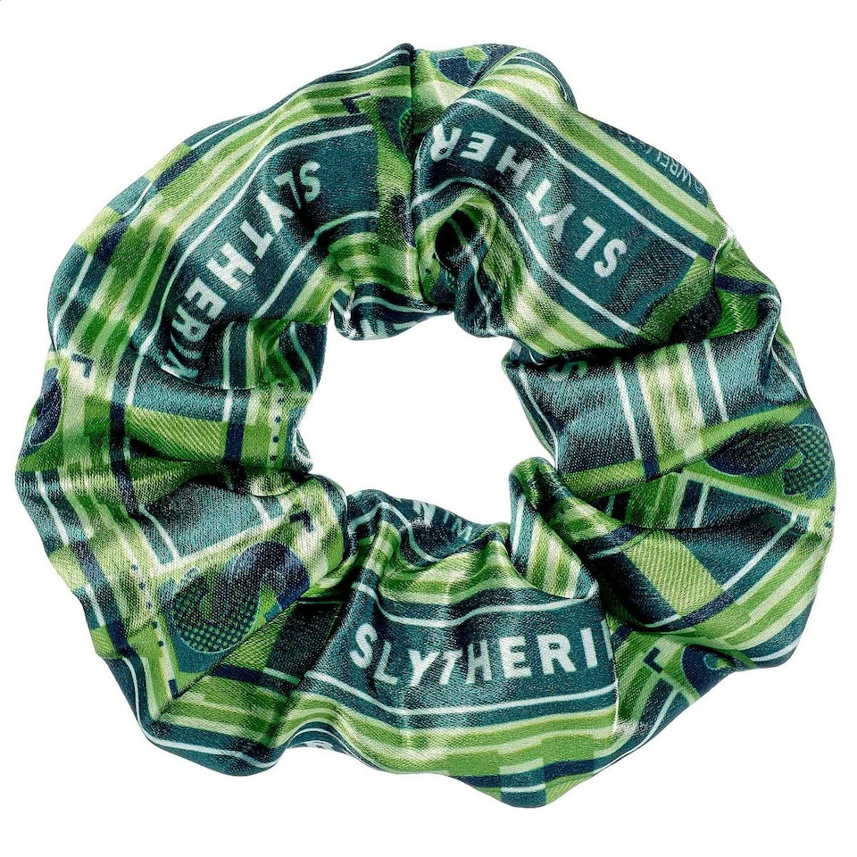 image 1 of Harry Potter Slytherin Hair Scrunchie HPHS0023 Green