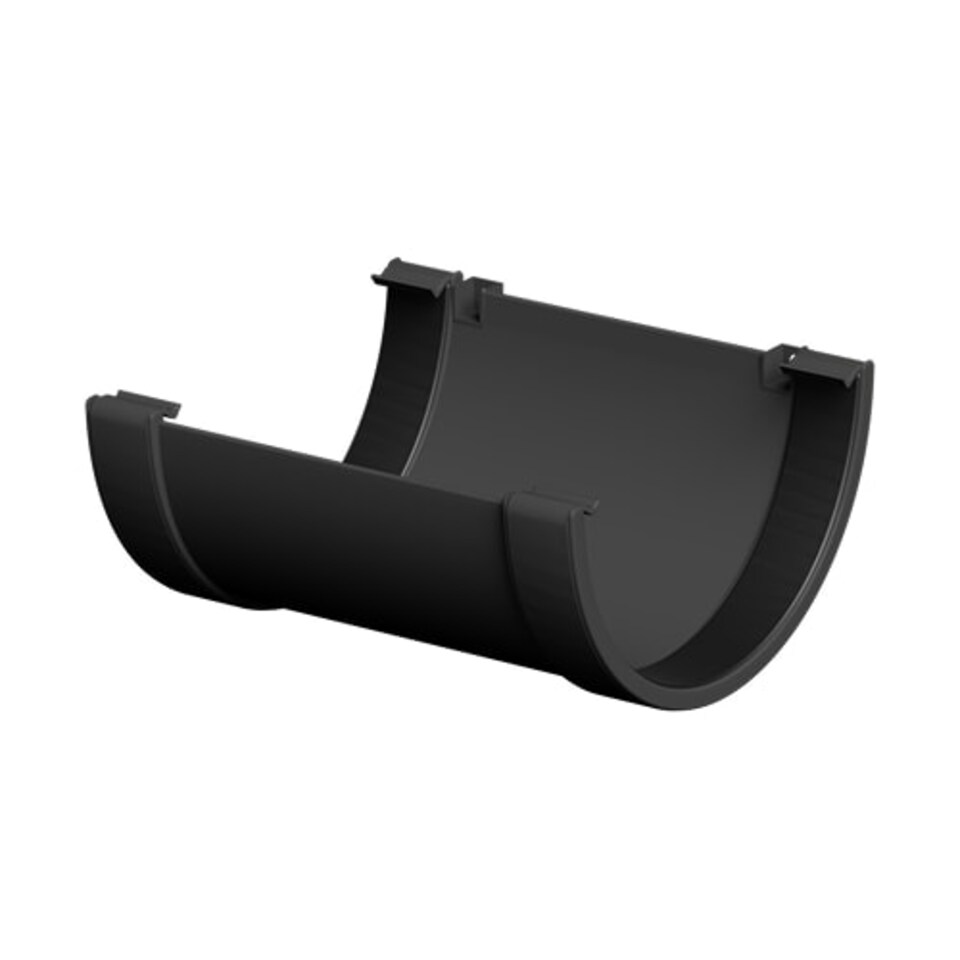 image 1 of FloPlast 20m 170mm XtraFlo Industrial Gutter Kit - Black