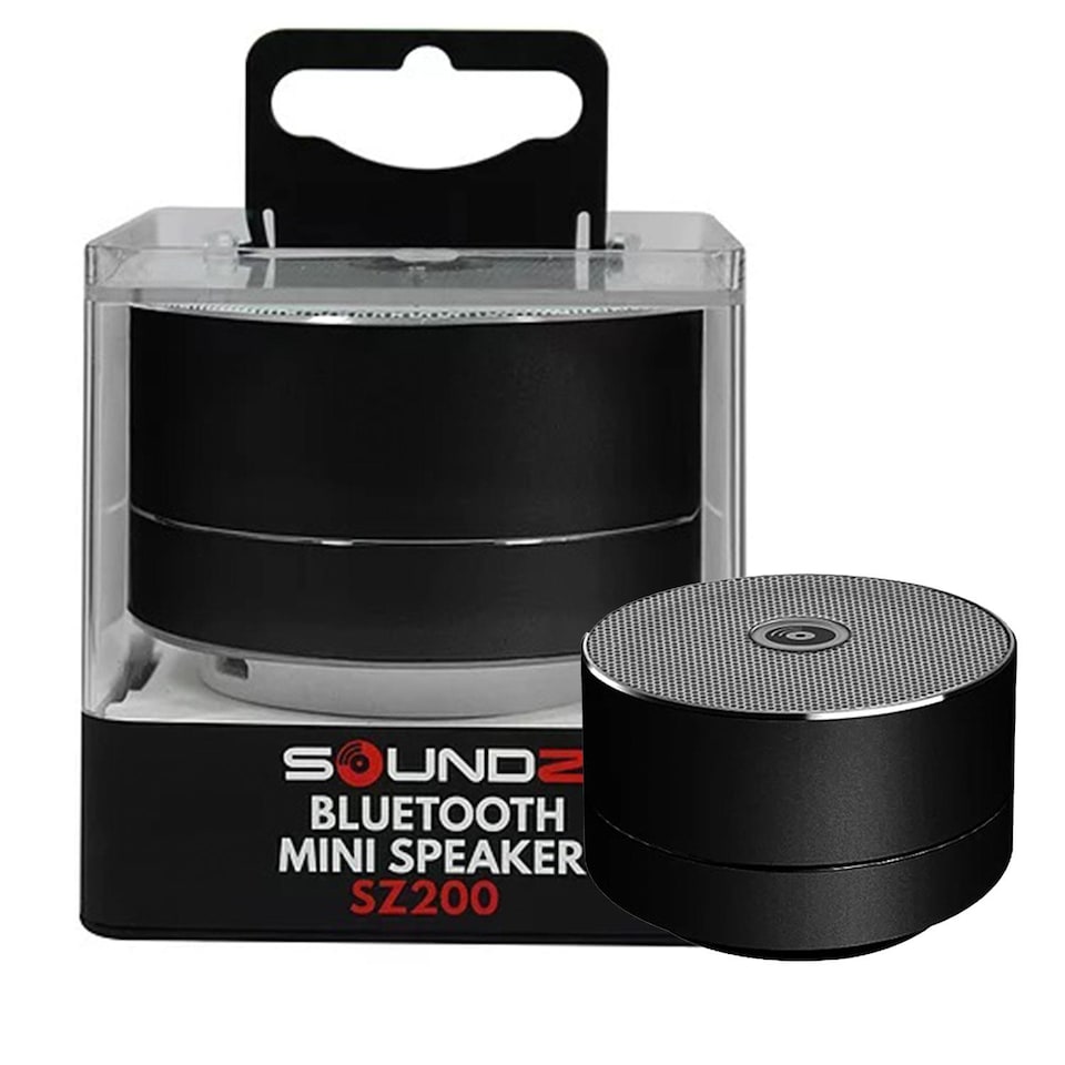 image 1 of Soundz Portable Smart Connectivity Wireless Bluetooth Speaker Black