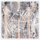 image 1 of Grunged print (Picture Frame) White | M