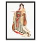 image 1 of Benten Goddess Of Love Vintage Japan Framed Wall Art Print Hokusai 12x16"