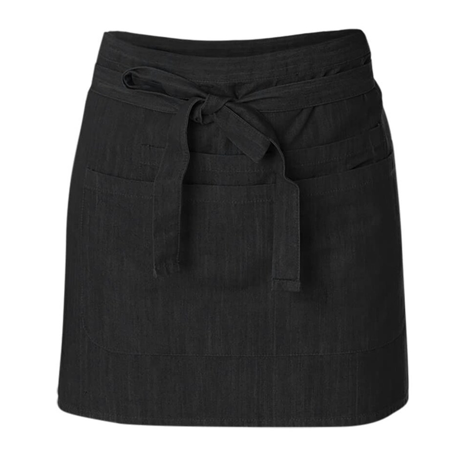 Dennys Unisex Adult Denim Waist Apron - Black - One Size