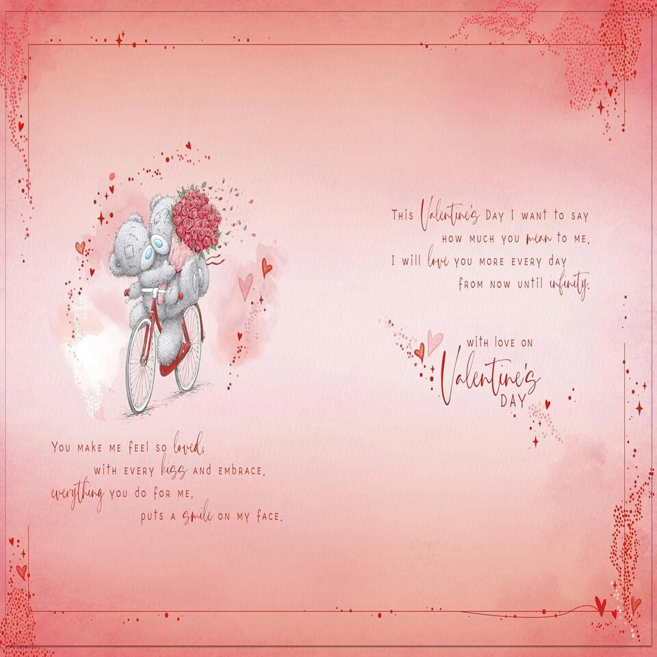 image 1 of Bears Sat At Dining Table One I Love Boxed Valentine's Day Card