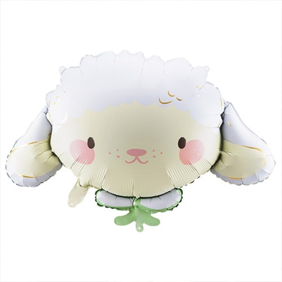 image 1 of Pastel Sheep Giant Helium Foil Balloon 87cm / 34 in
