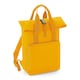 image 1 of BagBase Twin Handle Roll-Top Backpack - Mustard - One Size