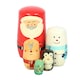 image 2 of Something Different Matryoshka Doll Christmas Doll Set - Multicoloured - One Size