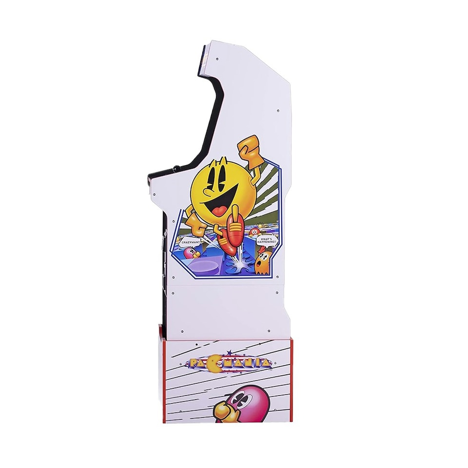image 1 of Arcade1Up Pac-Mania Legacy 14-in-1 Wifi Enabled Arcade Machine White