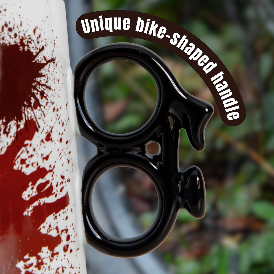 image 1 of Dirt Never Hurt Bike Mug - Novelty Gift