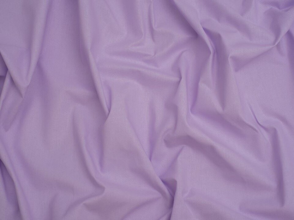 Purple Klona 100% Cotton Fabric for Bag Making, Dressmaking, Quilting, 135cm / 53" Wide - per metre