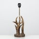 image 3 of ValueLights Intertwined Caribou Antler Design Table Lamp Base Rustic Natural Finish