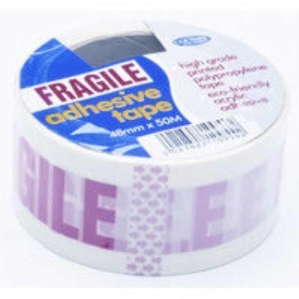 image 1 of County Adhesive Tape Printed Fragile C420