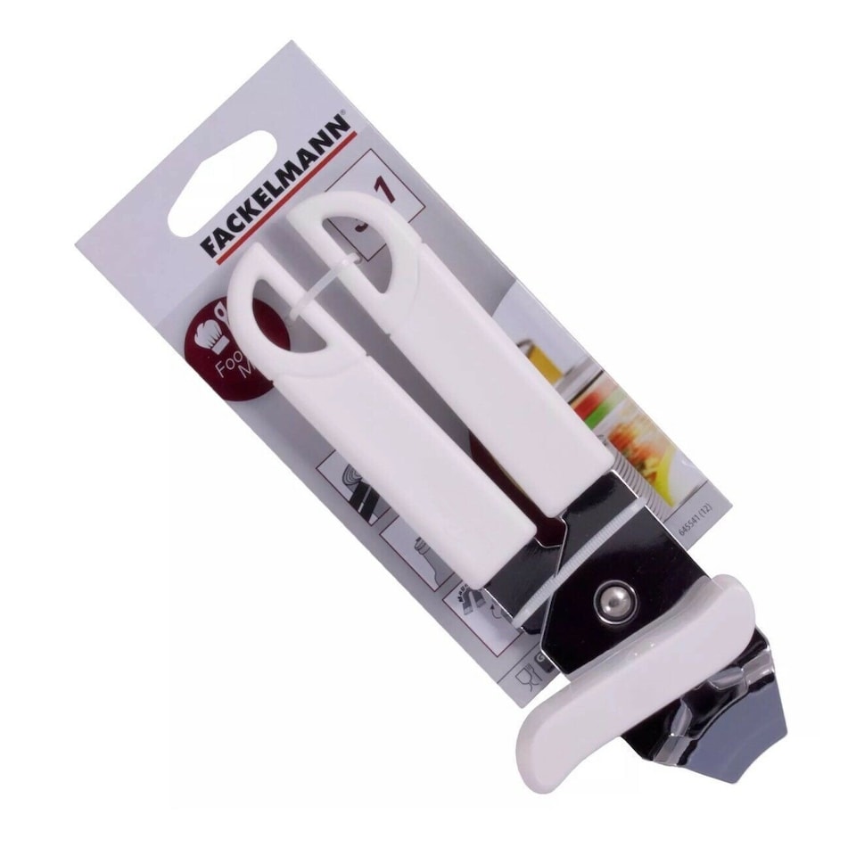 Probus Delux Geared Manual Can Opener | White | White | 1