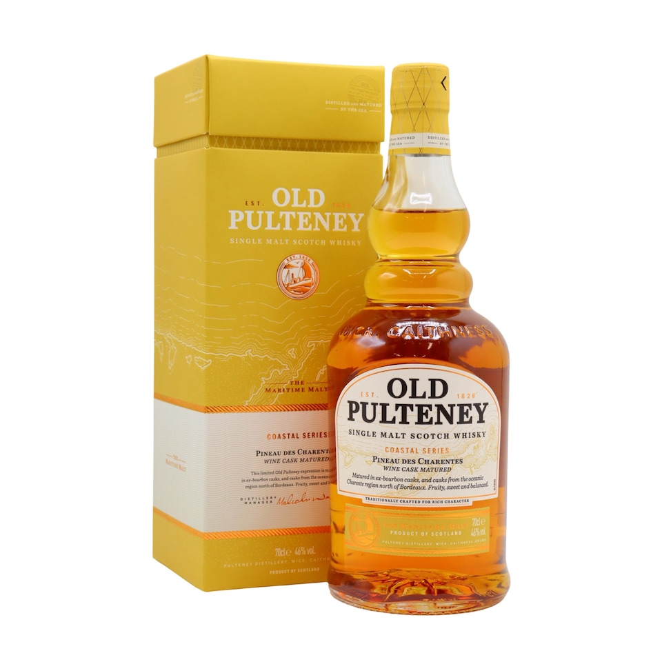 Old Pulteney - Coastal Series Pineau Des Charentes Cask Single Malt Scotch Whisky