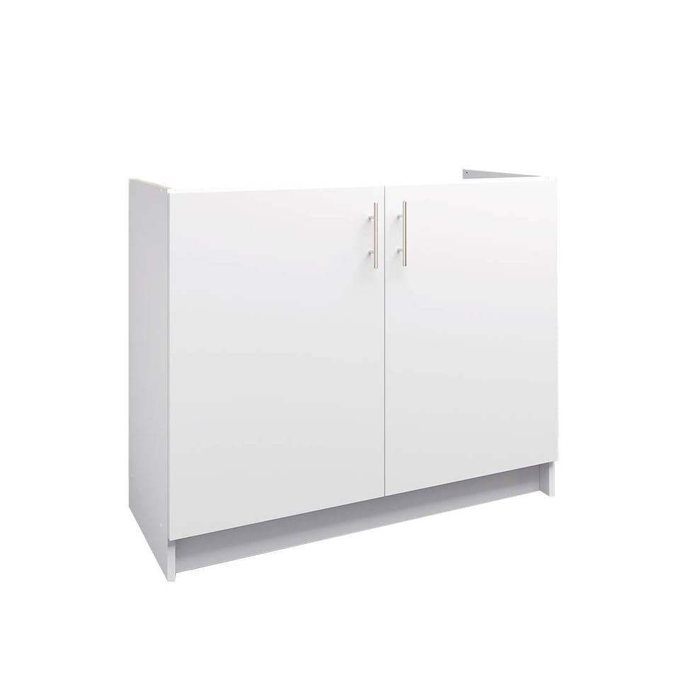 image 1 of JD Greta Kitchen Base Sink Unit 1000mm Cabinet With Doors 100cm - White Matt