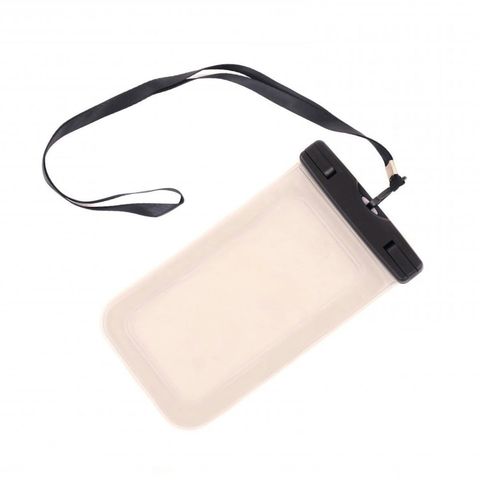 image 1 of Oypla Universal Waterproof Phone Pouch Case Dry Bag with Lanyard Clear
