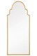 image 2 of The Arcus - Gold Framed Arched Leaner/Wall Mirror 79" X 33" (200CM X 85CM) | Gold