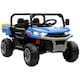 image 1 of HOMCOM 12V 2 Seater Kids Electric Ride-On Car w/ Electric Bucket - Blue