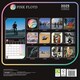 image 2 of Pink Floyd 2025 Square Wall Calendar - Blue/Black/White - One Size