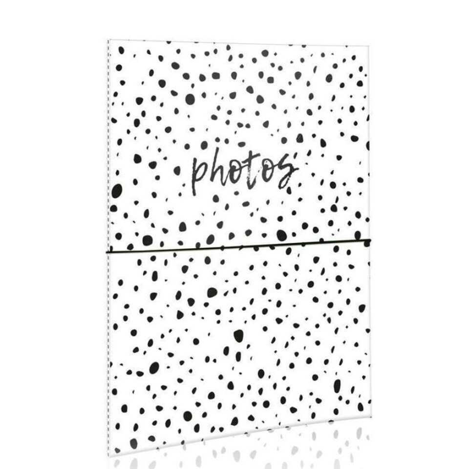 Anker Spotted Photo Album - Black/White - One Size