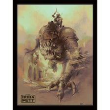 Star Wars: The Book Of Boba Fett Framed 30x40cm Print