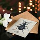 image 4 of Beetle Drawing Vintage Style Creepy Crawly Birthday Card
