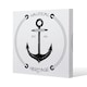 image 1 of Nautical Anchor (Canvas Print) 127 x 127 x 4cm
