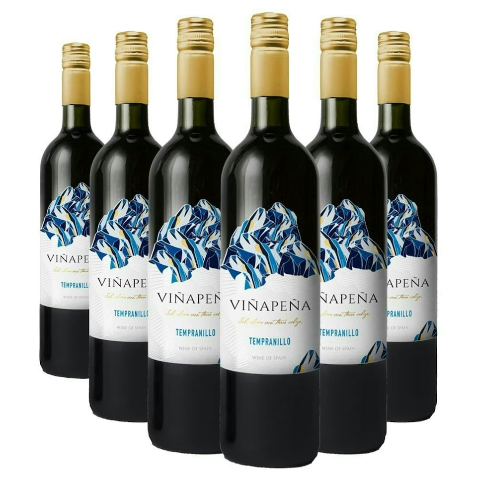 Case of 6 Vina Pena Tempranillo 75cl Red Wine