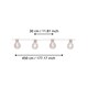 image 4 of Eglo Partaj LED 4.5 Meter White Transparent Outdoor Fairy Lights Black