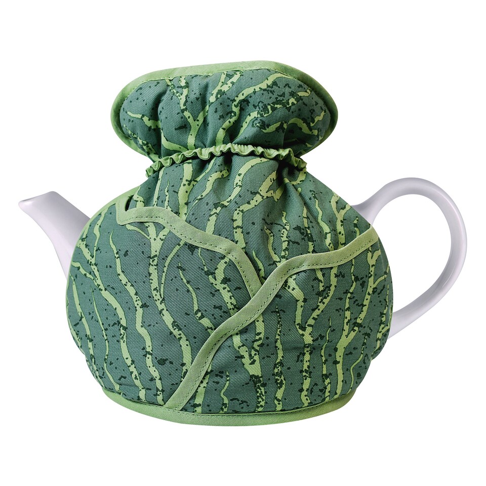 image 1 of Ulster Weavers Time to Grow Tea Cosy - Muff Green