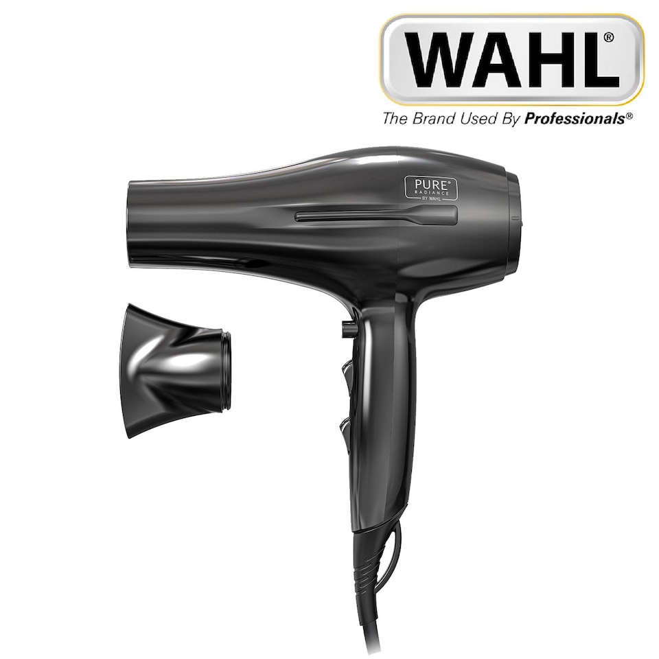 image 1 of Wahl Pure Radiance 2000W Ionic Hair Dryer 3 Heat and 2 Speed Settings ZY129