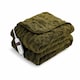image 2 of Silentnight Luxury Super Cosy Heated Throw, Olive | Green | Olive | One Size | 1