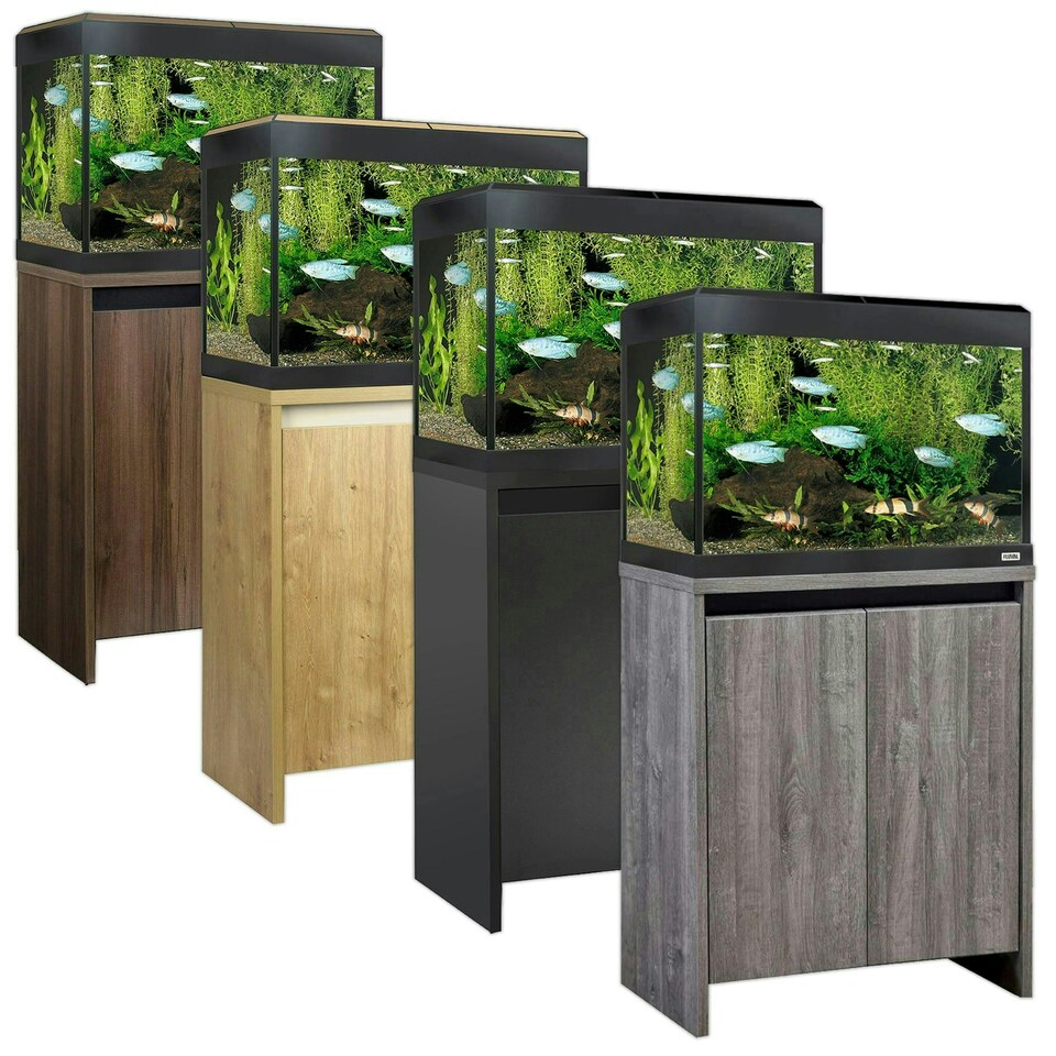 image 1 of Fluval Roma 90 BT LED Aquarium & Cabinet Brown
